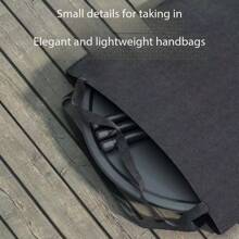 1pc Delicate Elevating Small Round Table, Foldable Portable Small Drinking Table, Essential Tools For Outdoor Travel, Outdoor Furniture For Outing, Camping, Picnic, Travel, Car Snack Desk, Patio Furniture For Garden, Living Room Sofa Side Table, Balcony Coffee Tables