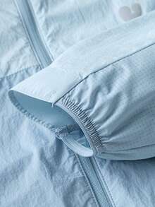 mini bala Boys' And Girls' Cool Sun Protection Jacket Baby Summer Parent-Child Sunscreen Outerwear - Light Blue - View 7