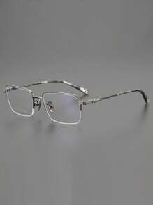 CHARMLIBRARY New 2025 Titanium-Alloy Frameless Design CHARMLIBRARY Super Lightweight Pure Titanium Eyeglass Frames, Anti-Allergic, Super Flexible, Business & Casual Unisex, Ultra-Thin, Anti-Sweat, Corrosion-Resistant, Lightweight & Comfortable, Premium Quality All-Match, Comes With Eyeglass Case And Cleaning Cloth, Ideal For Gifting Or Personal Use