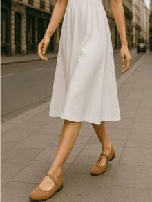 Zapato tipo merceditas - Caqui - Ver 3