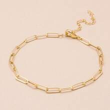 Fine Link Bracelet With 18k Gold Plating - Amarillo Oro - Ver 2