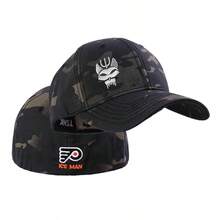 Gorra de béisbol de algodón a para hombres y mujeres, gorraáctica para entusiastas militares, gorra elástica, gorras para correr y pescar NRGF - negro2 - Ver 8