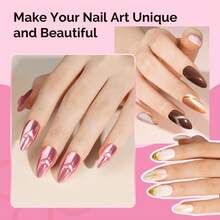 4 Jars Chrome Nail Powder Y2K Aesthetic Metallic Mirror Effect Holographic Aurora Chameleon Chrome Powder For Nail Art Gel Polish, Nail Supplies For Nails Glitter Powder Pearl - M01+M02+M03+M12 - 查看 3