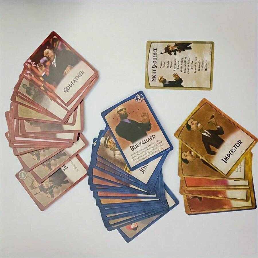 Mafia [Gehirnanregende Deduktionsschlacht] Attentäter Brettspiel