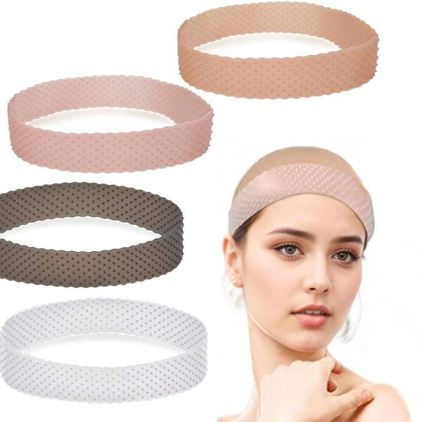 1PC Wig Grip Band, Non Slip Transparent Headbands For Women, Natural Grip Comfort Elastic Wig Grip Cap For Lace Wigs To Hold Wigs