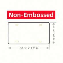 1pc Customizable Metal Alloy Decorative Car License Plate Sign - Personalized Wall Art Decor, Waterproof, Fade Resistant, Pre-Drilled Holes - Perfect For Christmas, Halloween, Thanksgiving - 6x12 Inch Metal Wire Ornament,Home Harmony