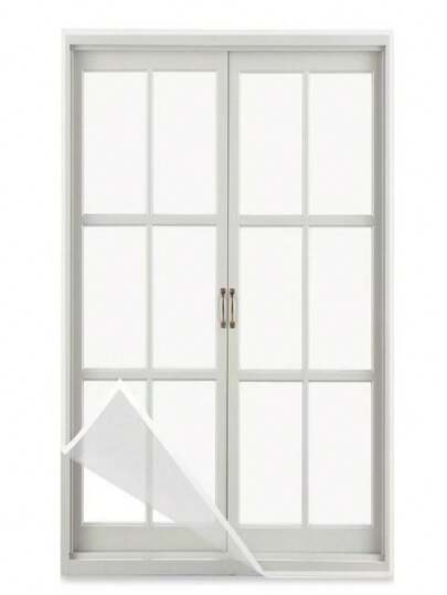 Tela mosquiteira eficiente Four Seasons, branca, fácil de instalar, adequada para ventilação de janelas no verão, prevenção eficaz contra insetos e poeira em salas de estar, banheiros, quartos e salas de jantar, estilo comum. Instalação manual "faça você mesmo" é simples. Uso diário em casa para evitar invasão de mosquitos. Fácil de desmontar.