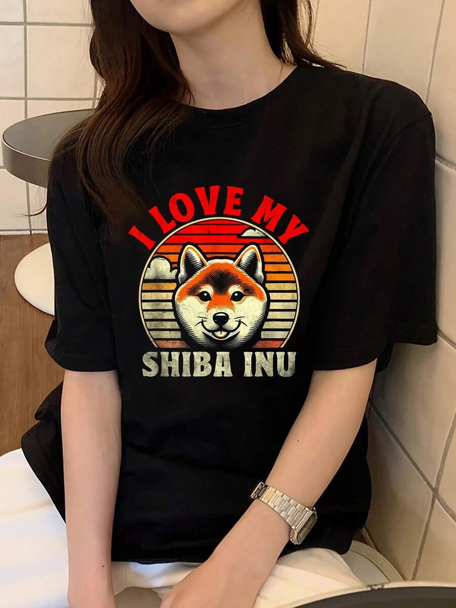 Women T-Shirts - 黑色 - 查看 1