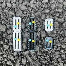 1 Set Of Portable Tennis Racket Scorer - Durable High Refractive Index Plastic, Easy To Read Game Tracker With Colored Dot Markers, Ideal Gift For Tennis Lovers, Tennis Racket Accessories (Picture Has Size, Please Watch The Size Order) (Random Color)