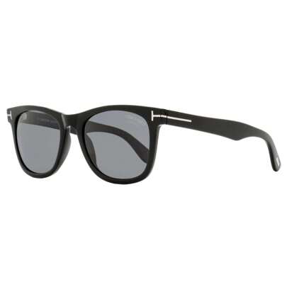 Men's Kevyn Polarized Sunglasses TF1099N 01D Black/Ruthenium 52mm