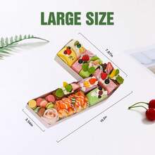 1pc Numeric Candy Box, Reusable Cake Box, Can Be Filled With Fruit Cake, Suitable For Birthday, Party, Gathering, Weekend Party, Anniversary And Other Events