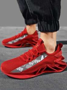 Baskets Lames Chaussures de sport d'extérieur Semelles épaisses Chaussures de marche décontractées pour étudiant Jogging Chaussures en maille, unisexe