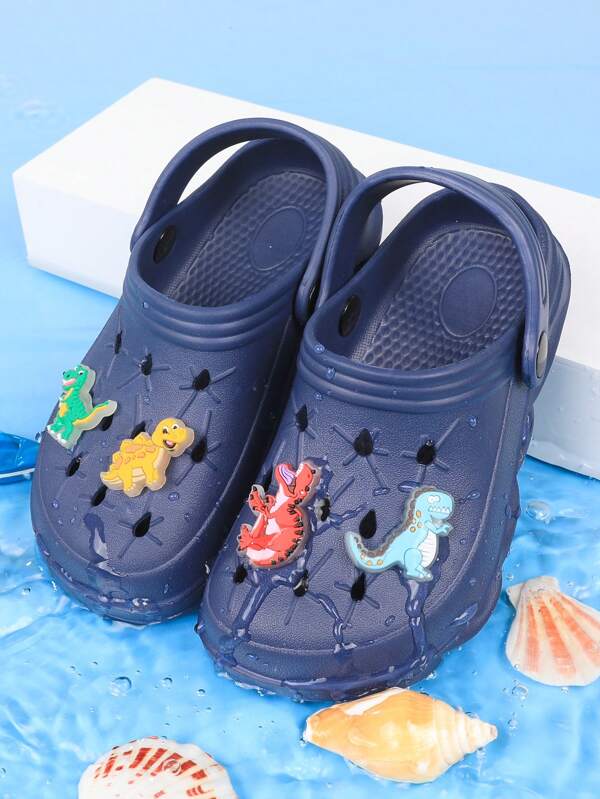 EVA Waterproof Pearl Accessories Outdoor Children Hole Shoes