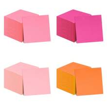 Colored Plain Disposable Paper Napkins, Square Handkerchief Paper For Party, Birthday Gathering