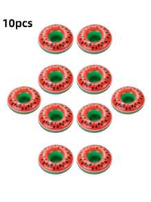 2 piezas/10 piezas Portavaso inflable, flotadores para bebida de piscina, portavasos flotantes de formas surtidas, juguetes de baño, adecuados para bodas, despedidas de soltero, fiestas en la piscina