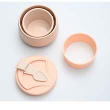 كوب ماء قابل للطي من السيليكون قابل للحمل سعة 350 مل / 500 مل، كوب قهوة للسفر والخارج والأعمال مع غطاء، كوب ماء صغير - متعدد الألوان - مشاهدة 2