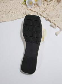 Sandalias planas con tiras con estampado floral para mujeres, calzado de verano de moda adecuado para citas, compras, fiestas