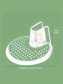 4pcs Flip Flop Gel Toe Protector Pads, Suitable For Thong Sandals - Multicolor - View 4