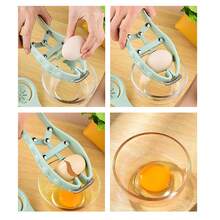 2pcs Egg Beater, Egg Cracker, Egg Opener, Kitchen Gadgets - Multicolor - View 6