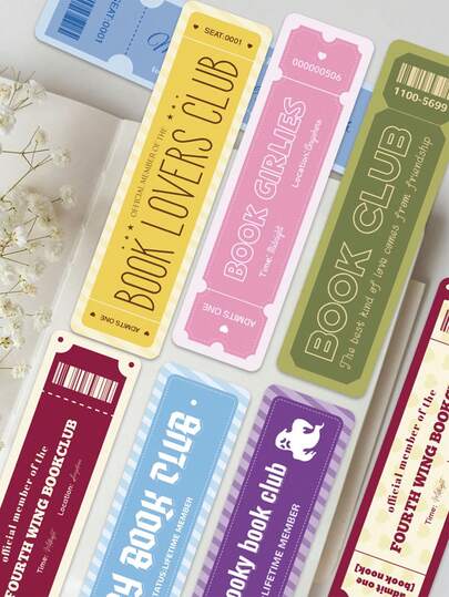 Set de 30 marcapáginas de papel con diseños divertidos de amantes de los libros, marcadores de página de dibujos animados DIY para estudiantes, lectores, biblioteca, oficina, diarios, útiles escolares, regreso a la escuela