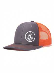 1pc Minimalist Symbol Curved Printed Baseball Cap, Unisex Outdoor Sports Racing Event Cap, American Trucker Style Fashion - Multicolor - View 17