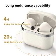 Air TWS Half In Ear Bluetooth Earphones TWS Stereo Surround Sound Portable Wireless Earphone Microphone Xiao Mi Headphones Pods In-Ear Phones 160mAh
