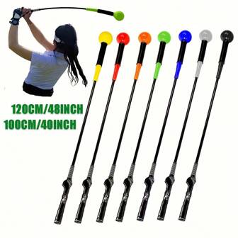 Flexible Weighted Golf Swing Trainer - Enhances Strength, Rhythm And Accuracy Of Right Hand Indoor Practice, Golf Accessory