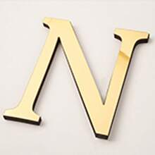 20cm 3D 金银色亚克力字母镜子墙贴 字母 Y 自粘家居装饰字母标志艺术贴纸 DIY 家居装饰贴纸 墙面装饰 房间装饰 墙镜 房间浴室装饰 客厅装饰 - 彩色 - 查看 68