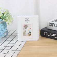 Maoxuan 3-Inch Insert Style Photo Album "Sweet Moments", Holds 64 Photos, Photo Storage Notebook - White - View 9