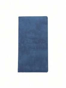 Premium PU Car Insurance Data Document Protector & Business Card Holder - Navy Blue - View 5
