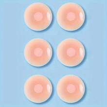 2/6/10PCS Seamless Ultra-Invisible Nipple Pasties - Reusable Silicone Covers With Anti-Convex Design - Perfect Self-Adhesive Accessories For Women Lingerie