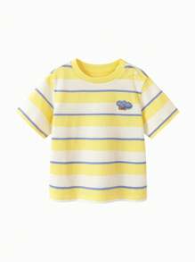 mini bala Kinder Hautfreundliches, formresistentes, buntes Kurzarm T-Shirt für den Sommer