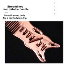 6/1 Pc Metal Comb, Barber Comb Metal Comb For Men, Flat Iron Comb, Aluminum Dressing Comb Professional Barber Types, Combs For Man And Woman Hairdressing Heat Resistant Barber Comb (Halloween, Costume Party Dress Up, Festival Role-Playing Headband.Trick-Or-Treat), Back To School, Travel Holiday Essentials, Hair Accessories For Women,Brush,Hair Brushes,Edge Brush,Brush Hair,Hair Comb,Comb Hair,Detangling Brush,Ball Brush,Mini Hair Brush,Hair Brush Set,Wooden Comb,Hair Brush, Brush, Comb, Slick Back Brush, Hairbrush, Edge Brush, Brush Hair, Hair Comb, Hair Brush Set, Comb Hair, Mini Hair Brush, Detangling Brush, Hair Brushes, Hair Products, Hair Tools, Hair Stuff, Hair Care, Curly Hair Brush, Barber, Barber Accessories, Hairdressing Equipment,Travel Essentials,Hairstyle,Hairdressing