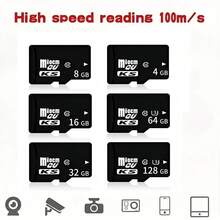 High Speed Flash Memory Card, High Speed Storage Memory Card, Ultra-High Performance Memory Card, Secure File Storage Solution For Smartphones, Cameras, Dashcams, Surveillance Cameras,16G/32G/64G/128G - Black - View 1