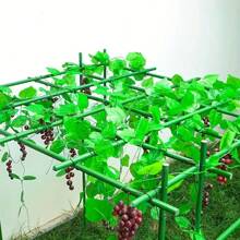 Set di grigliati da giardino in metallo, supporto durevole per la scalata delle piante, adatto per vari frutti, piante, verdure, serre, necessità per la semina all aperto