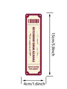 30pcs/Set Funny Book Lover Club Paper Bookmarks, DIY Cartoon Page Marking For Students Readers Library Office Journal Page Markers,School Supplies,Back To School - Multicolor - View 2