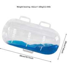 Bolsa de fitness com injeção de água com peso ajustável para homens e mulheres, equipamento de treinamento muscular de braço para uso doméstico, chaleira de água, acessórios de ginástica para exercícios em dormitório, esporte, gimnasio, Ejercicio En Casa, Maquinas De Gimnasio, Entrenamiento En Casa