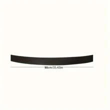 Automotive Accessories Rear Trunk Bumper Protector Strip, Guard Plate Protective Strip, Anti-Collision Anti-Scratch Rear Door Sill Rubber Trim