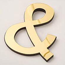 20cm 3D 金银色亚克力字母镜子墙贴 字母 Y 自粘家居装饰字母标志艺术贴纸 DIY 家居装饰贴纸 墙面装饰 房间装饰 墙镜 房间浴室装饰 客厅装饰 - 彩色 - 查看 41