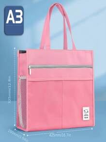 1pc Diamond Painting Tool Bag, Fits A3/A4 LED Light Pad, Diamond Painting Kits, Suitable For Handicraft, Art, And Painting Supplies