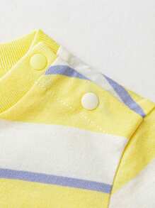 mini bala Kinder Hautfreundliches, formresistentes, buntes Kurzarm T-Shirt für den Sommer