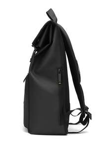 Fashionable Minimalist Men's Casual Backpack, Commuter Laptop Backpack With Large Capacity Graduation - Multicolor - View 4