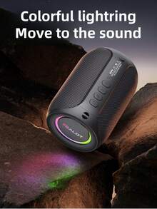 ZEALOT S62M 15W 便携式无线麦克风音箱，强劲低音 3D 环绕立体声，3600mAh 长续航电池，兼容智能手机/平板电脑/电视，支持 TF/USB/AUX/TWS 音频输入，双扬声器可使音量翻倍，适用于汽车、户外、露营、聚会等场合。 - 均碼 - 查看 9