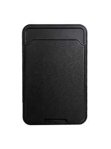 Soporte adhesivo universal para teléfono móvil que se ajusta a varios modelos de teléfonos, adecuado para guardar tarjetas de tránsito, tarjetas de acceso, tarjetas de identificación, tarjetas de crédito y evitar la pérdida de tarjetas, para mujeres y hombres, cartera Magsafe, cartera para tarjetas