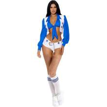 Sexy Football Baby Star Cheerleading Costume European Cup Cheerleading Costume Performance Costume