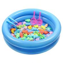 Piscina inflable pequeña, piscina inflable de cojín redondo de doble capa, piscina inflable
