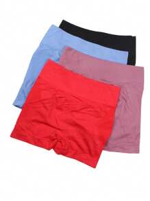 Increible set de 4 piezas de short deportivo con levanta gluteos, diversos colores, comodos, ligeros, 0 transparencia. (Los colores se envian al azar)