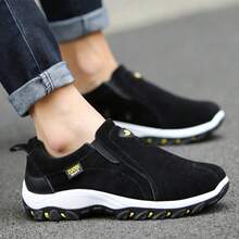 NEW Trending Hiking Boots For Men Climbing Shoes Non Slip Hiking Shoes For Men Waterproof Trekking Sneakers Man Fishing Camping Shoes Hunting Boots Plus Size - Black - View 10
