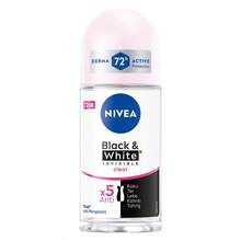 Nivea Invisible For Black & White Clear Roll-On Anti-Perspirant Deodorant 50 Ml (Pack Of 3) - Nhiều màu - Xem 2