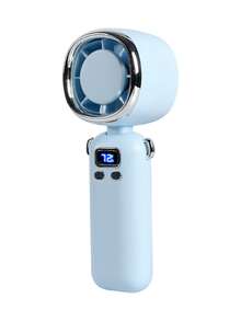 AOYI Portable Hand Held Fan, Neck Hanging Fan, Small Rechargeable Fans Foldable, 1-100 Speed Adjustable, 3000mAh, Strong Wind, Personal Cooling Summer Holiday Vacation Essentials For Room, Home, Travel, Beach, Sports, Indoor, Outdoor, Hiking, Backpacking, Camping, Sports